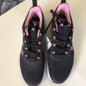 NWT Adidas Black & Pink Women’s Racer TR23 Course A Pied Running Shoes Size 11